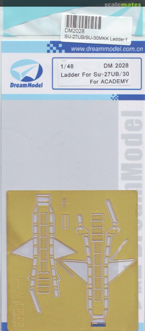 Boxart Ladder for Su-27UB /30 DM 2028 DreamModel