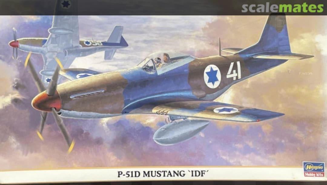 Boxart P-51D Mustang `IDF´ 09463 Hasegawa