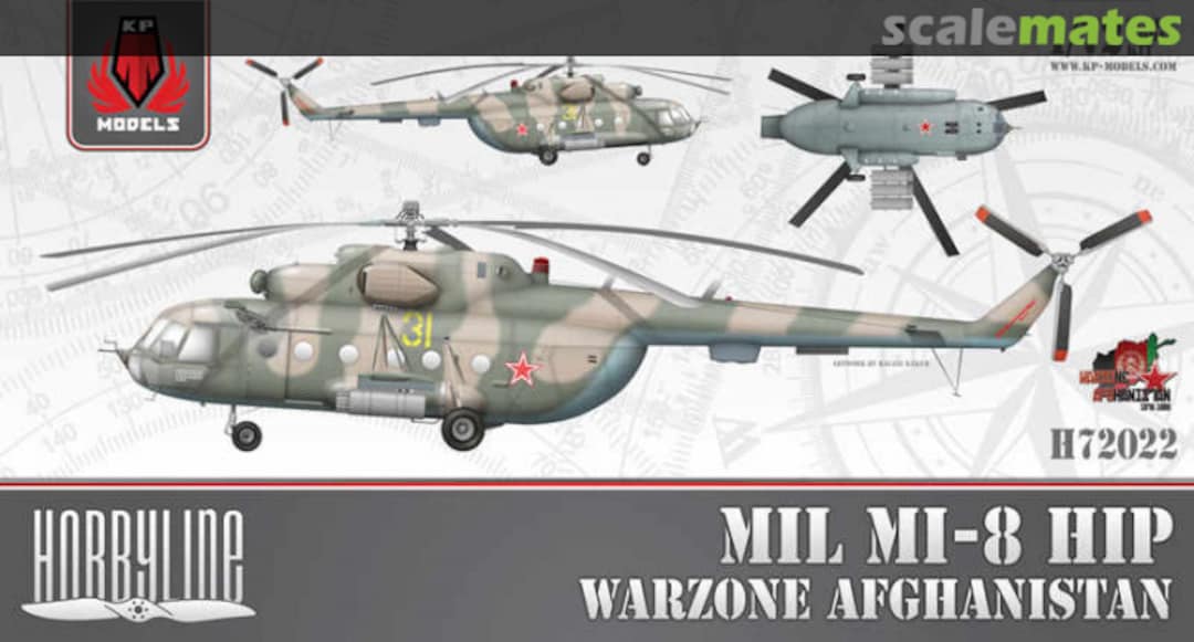 Boxart Mil Mi-8 Hip H72022 KP Models