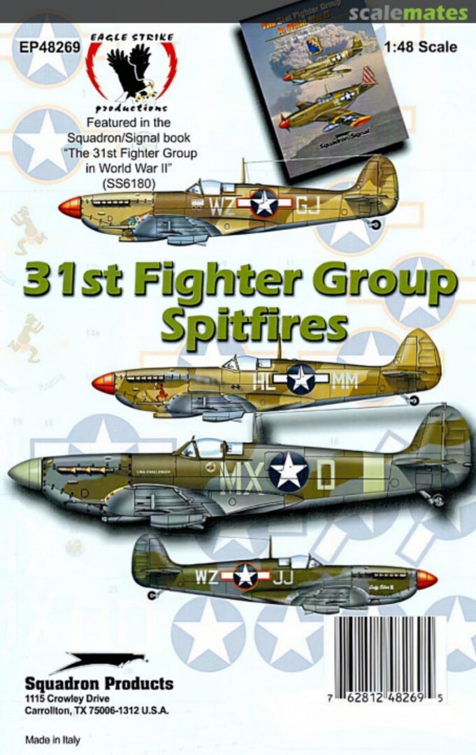 Boxart 31st Fighter Group Spitfires EP48269 Eagle Strike Productions