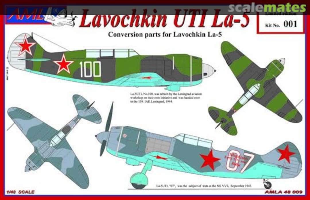 Boxart Lavochkin La-5UTI AMLA48009 AML