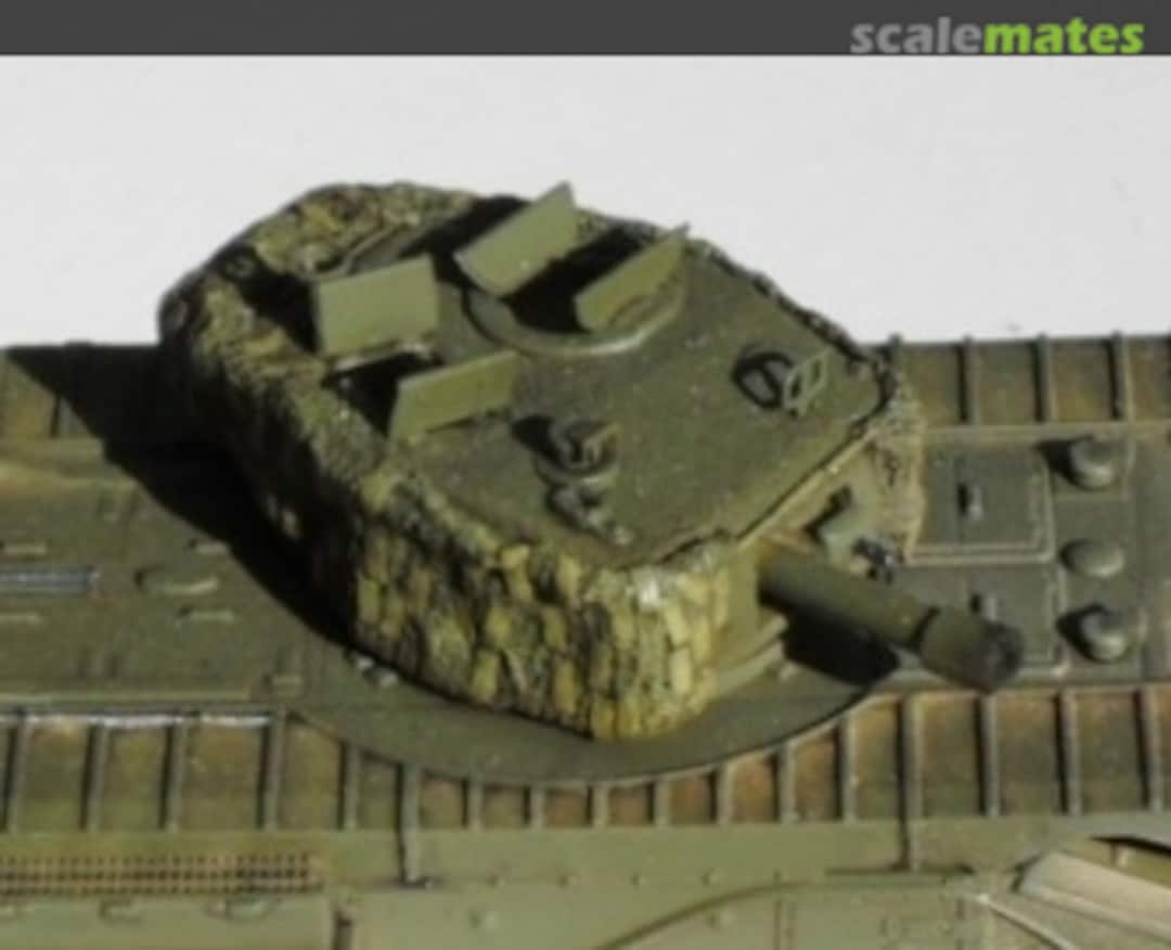 Boxart Churchill MK.IV turret with hessian camouflage LWP021 Lonewulf Models