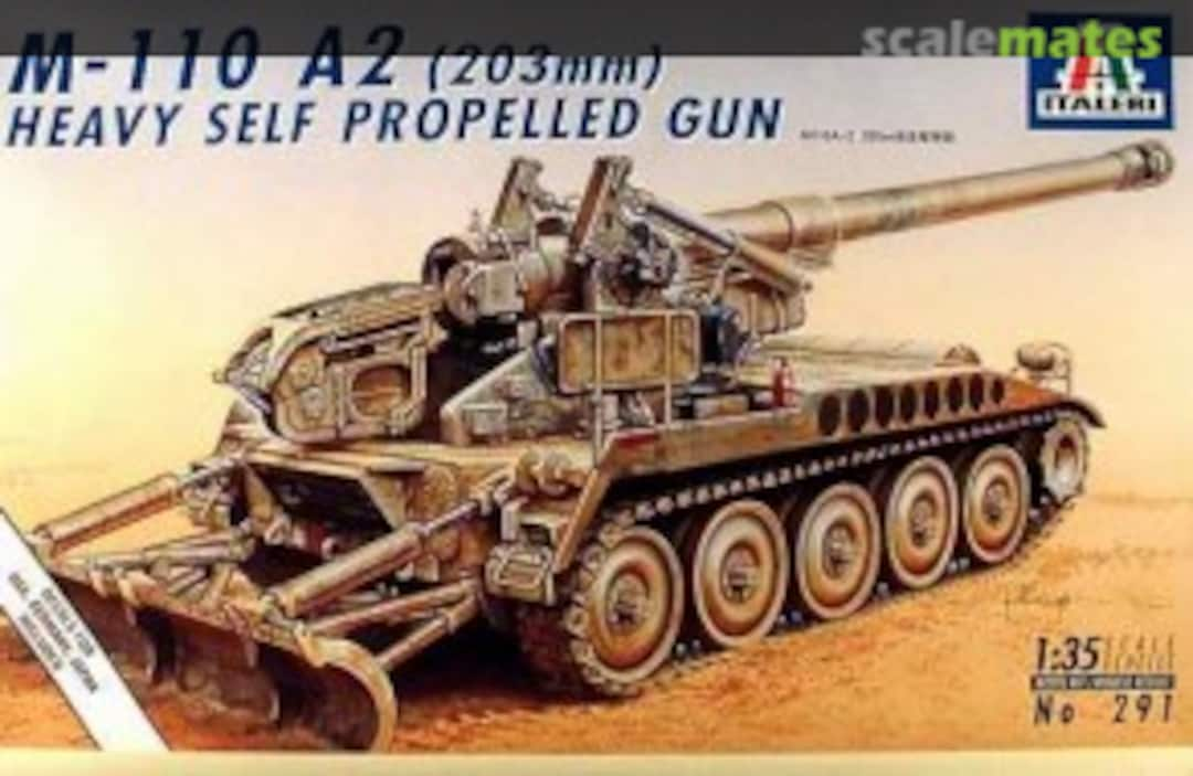 Boxart M-110 A2 (203mm) 291 Italeri