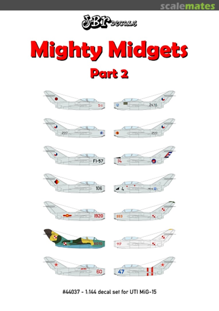 Boxart Mighty Midgets 44037 JBr Decals