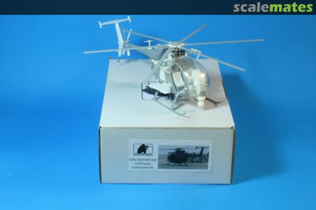 Boxart Little Bird MH-6M Conversion Kit for 1/35 Dragon OH-6 and Dragon MD-500  Black Ops Models