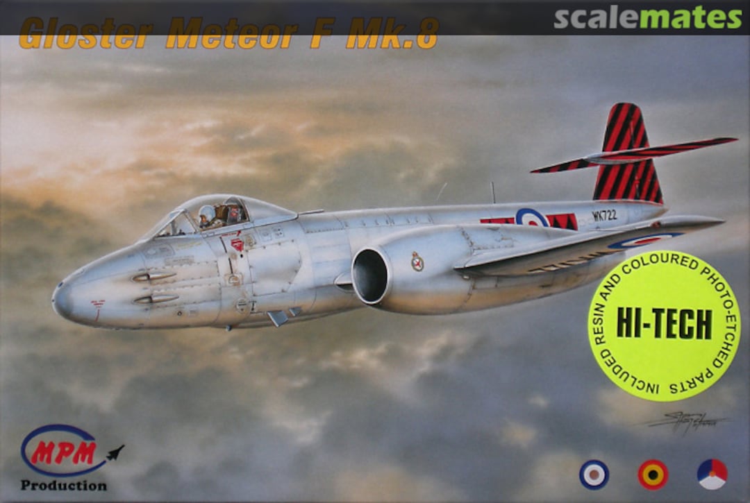 Boxart Gloster Meteor F Mk.8 72531 MPM Production