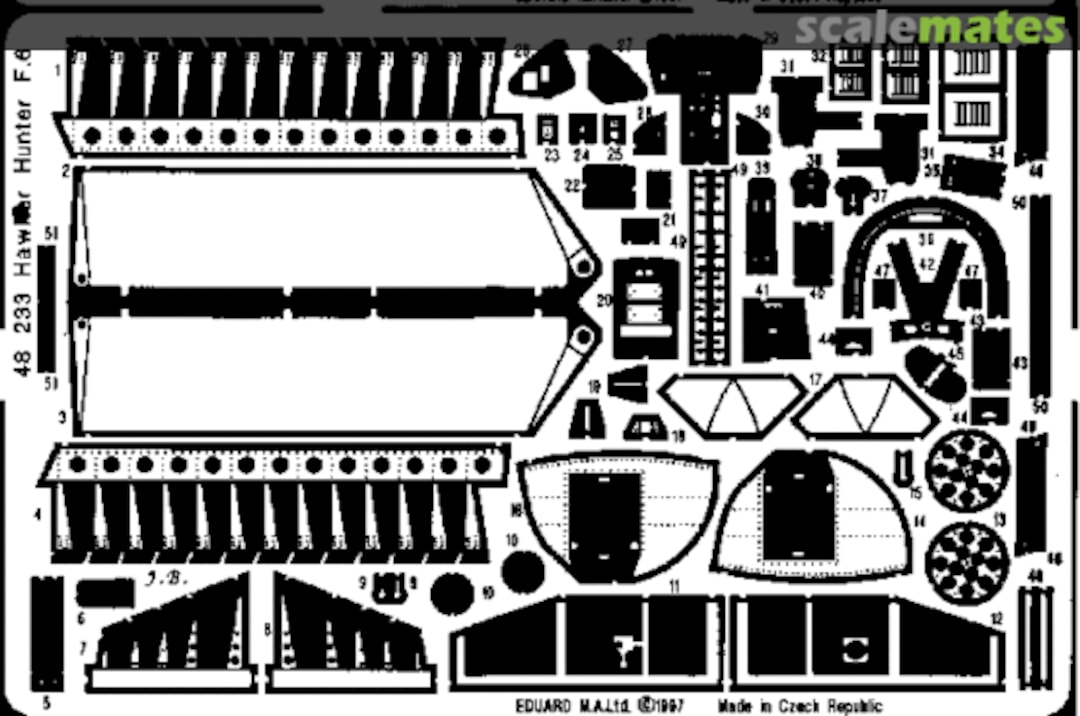 Boxart Hawker Hunter F.6 48233 Eduard