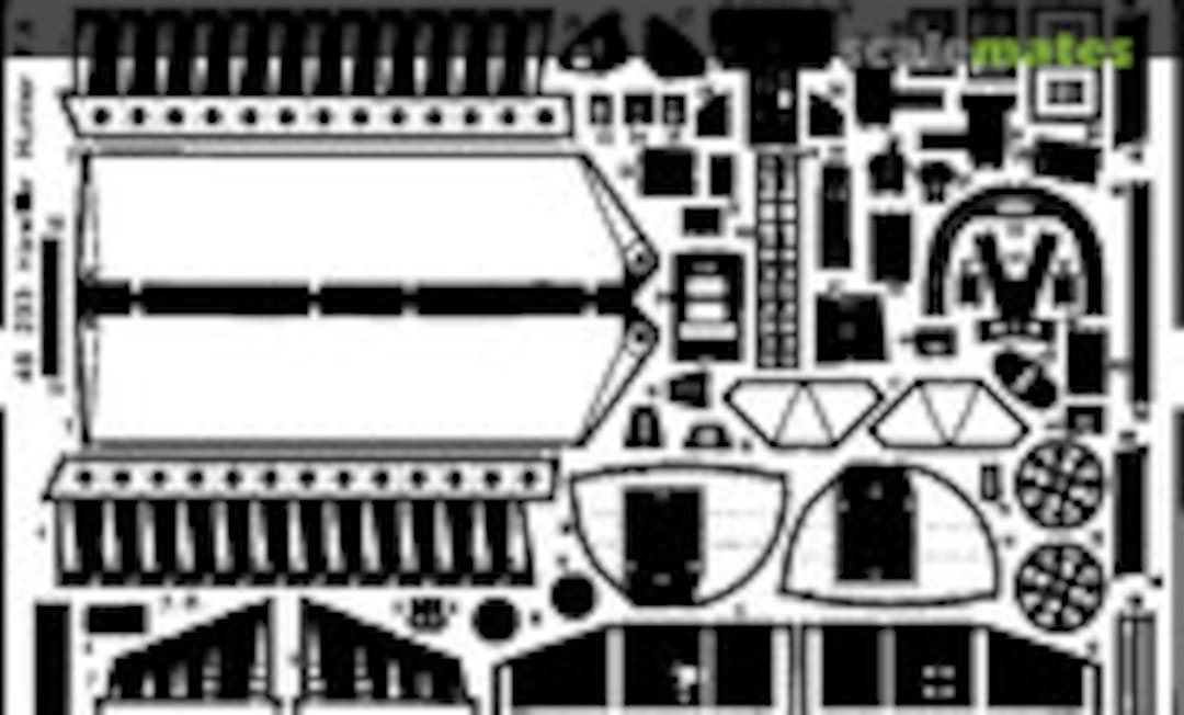 1:48 Hawker Hunter F.6 (Eduard 48233)