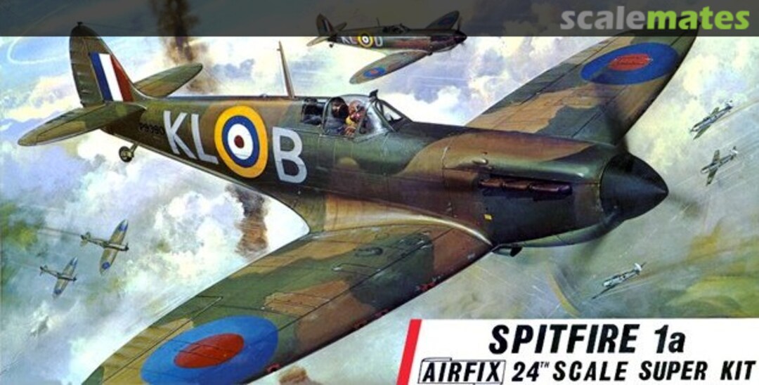 Boxart Supermarine Spitfire 1a 1201 Airfix