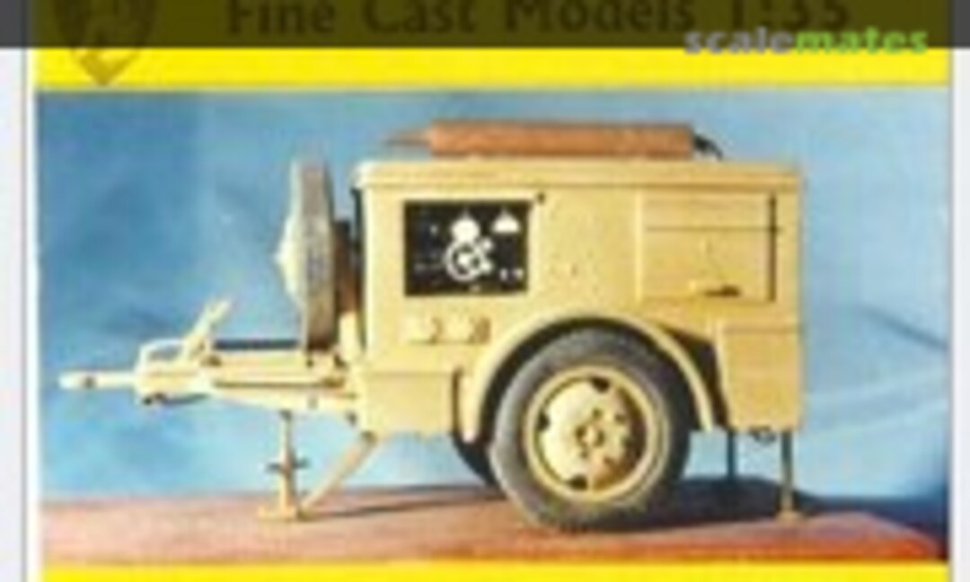 1:35 Deutsche Wehrmacht Stromgenerator (Fine Cast Models FCM-3503)