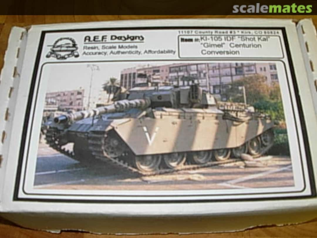 Boxart SHOT KAL CENTURION MK5/1 KI-105 A.E.F. Designs