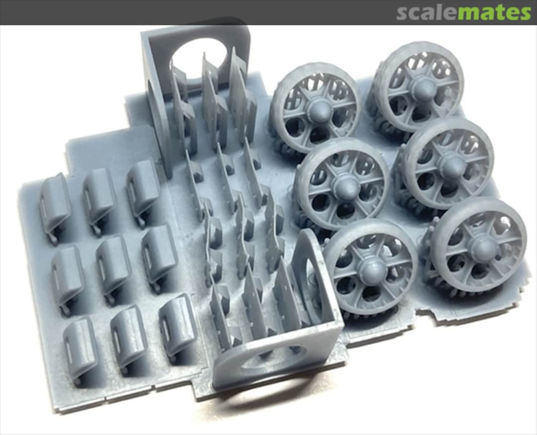 Contents Renault R35 Early Parts Set CM-151 Chino Model