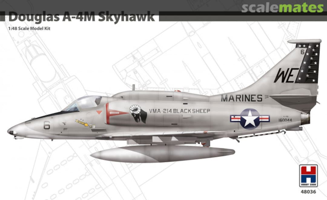 Boxart Douglas A-4M Skyhawk 48036 Hobby 2000