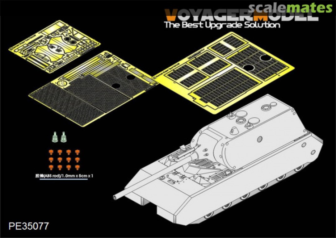 Contents Maus Super-Heavy Tank Basic Set PE35077 Voyager Model