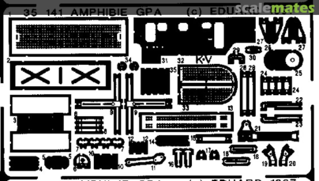 Boxart Amphibian GPA 35141 Eduard