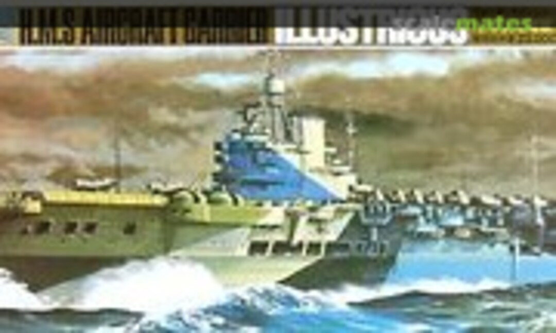 1:700 HMS Aircraft Carrier Illustrious (Aoshima WL.A112)