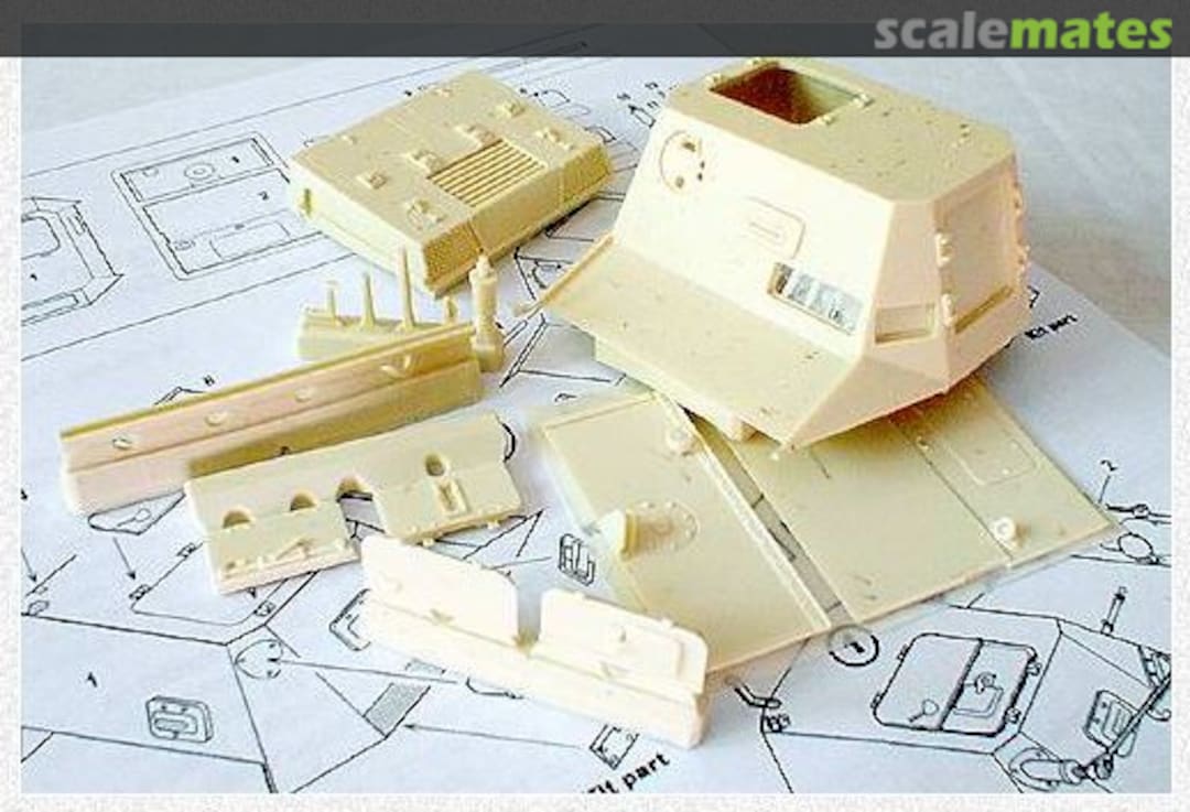 Boxart kl.Pz.Bef.Wg. (Sd.Kfz.265) LW35008c Leadwarrior