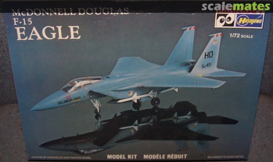 Boxart McDonnell Douglas F-15 Eagle 1093 Minicraft Hasegawa