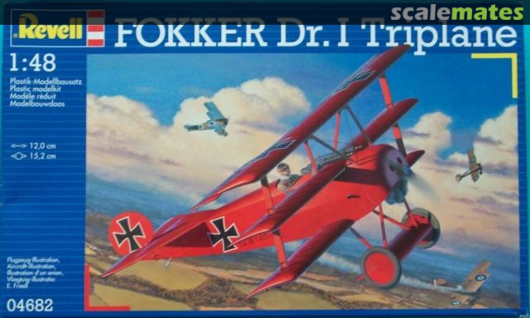 Boxart Fokker Dr. I Triplane 04682 Revell