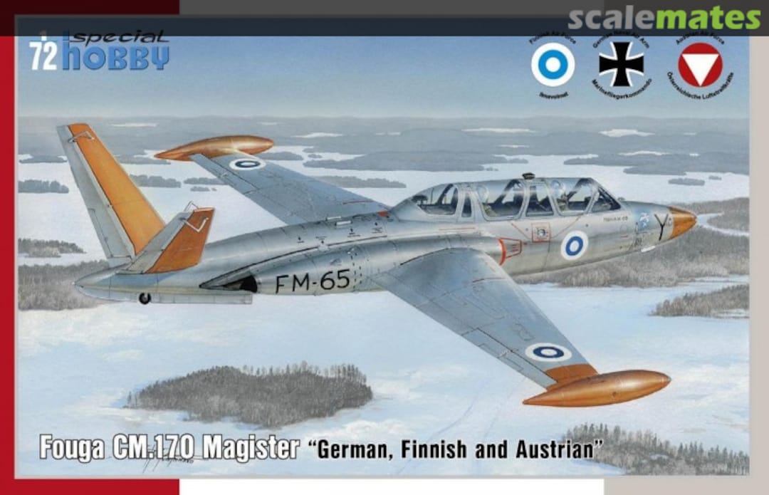 Boxart Fouga CM.170 Magister SH72373 Special Hobby