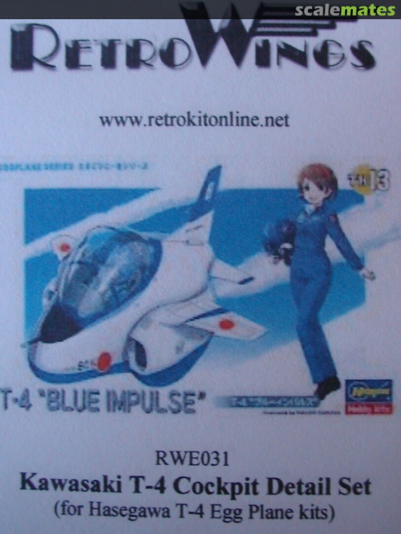 Boxart Kawasaki T-4 Cockpit RWE042 RetroWings