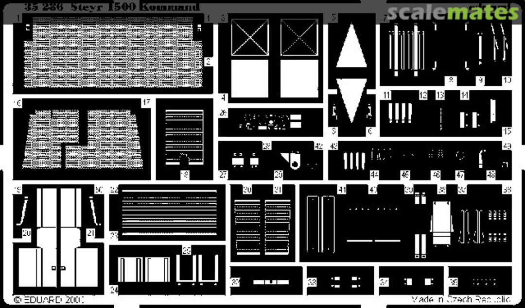 Boxart Steyr 1500 Kommandeurwagen 35286 Eduard