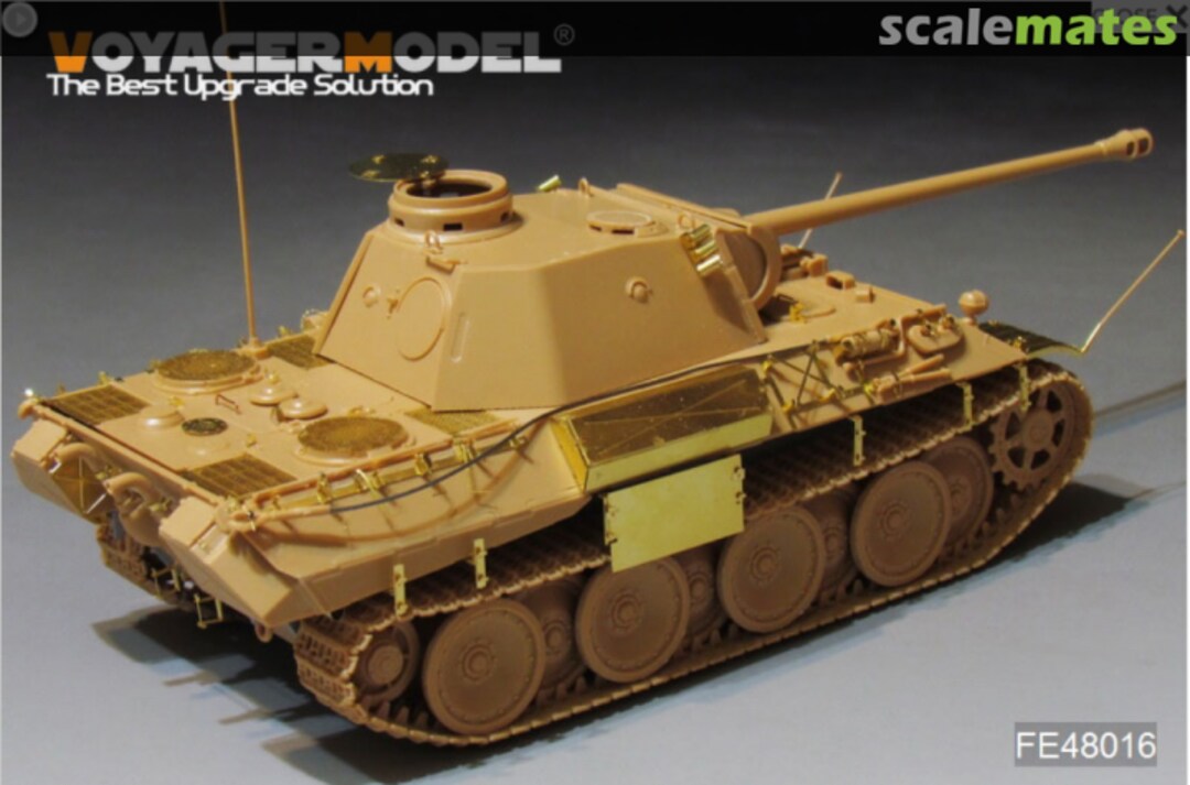 Boxart WWII German Panther A/D Schurzen FE48016 Voyager Model