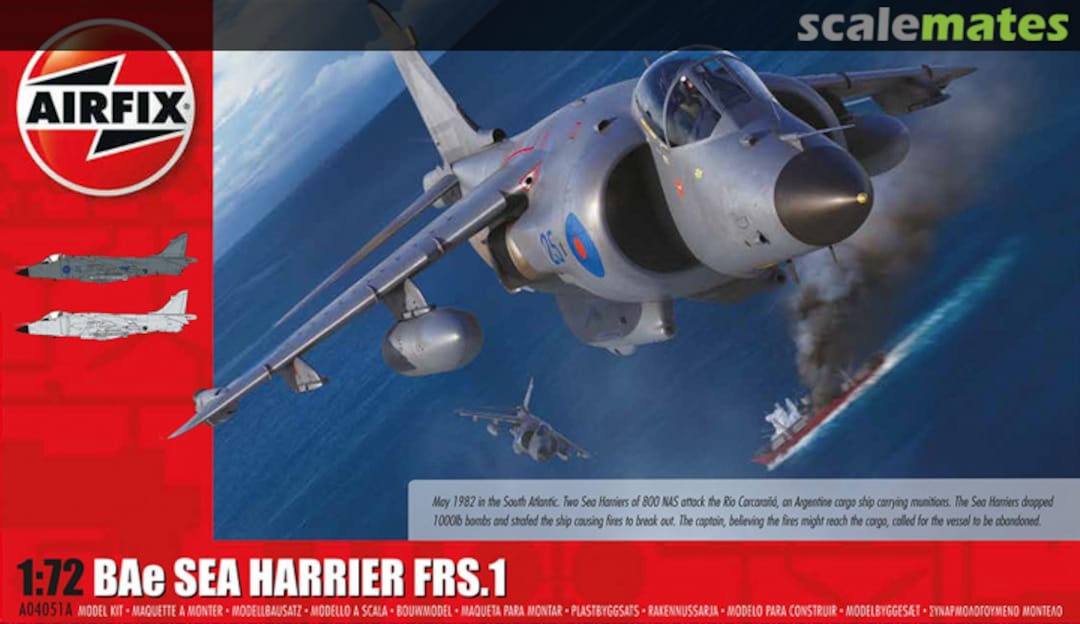 Boxart BAe Sea Harrier FRS.1 A04051A Airfix