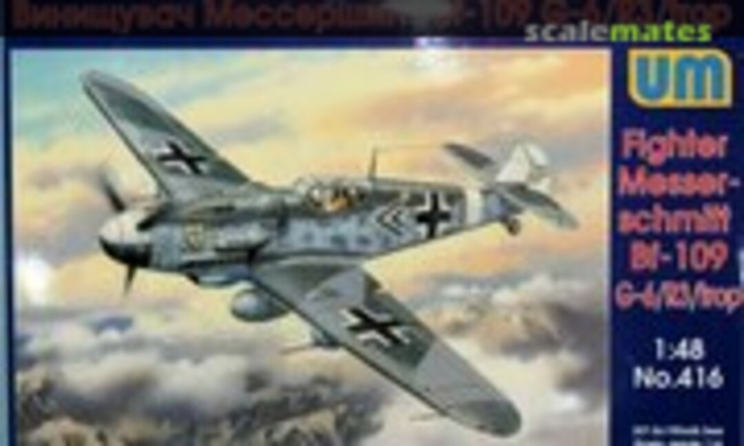 1:48 Fighter Messerschmitt Bf-109 G-6/R3/Trop (UM  416)