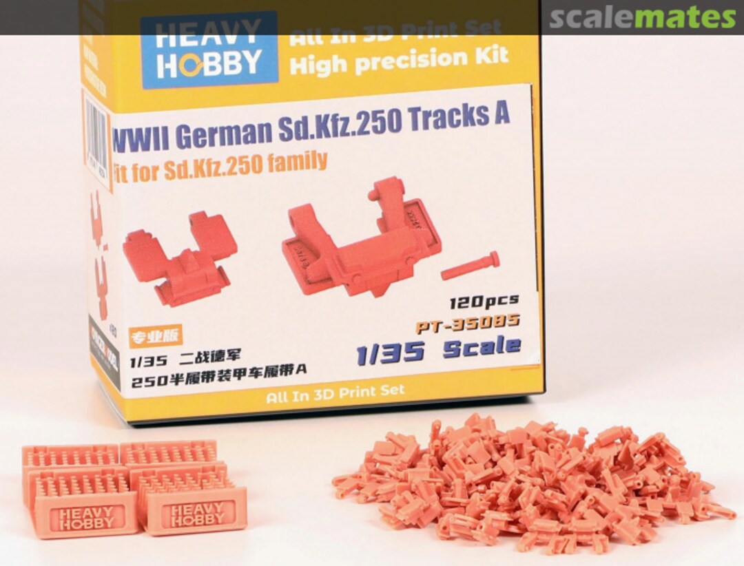 Boxart Sd.Kfz.250 Tracks A PT-35085 Heavy Hobby