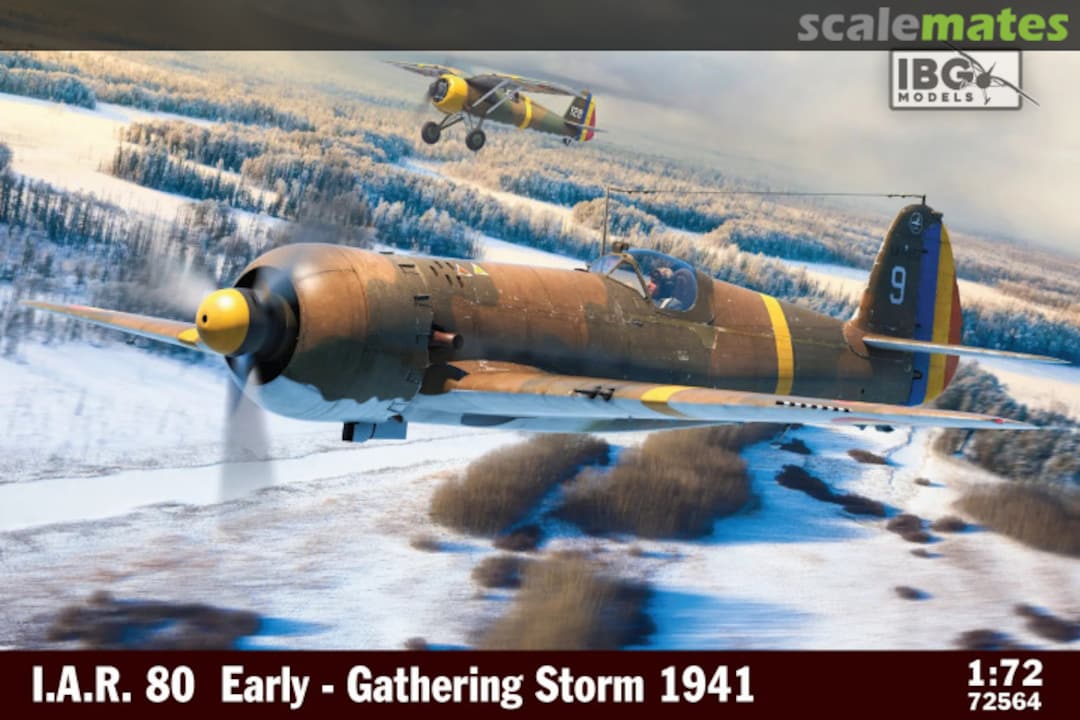 Boxart IAR 80 Early 72564 IBG Models