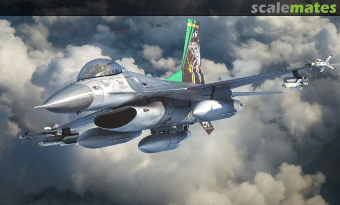 Boxart F-16A eMLU Royal Thai Airforce "Cobra BVR" K48161 Kinetic