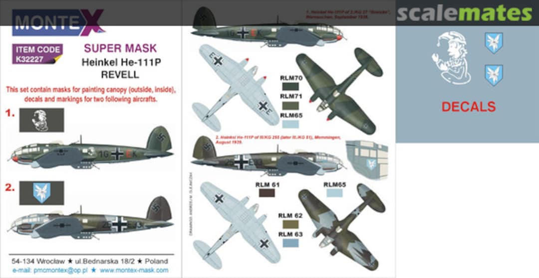 Boxart Heinkel He-111P K32227 Montex