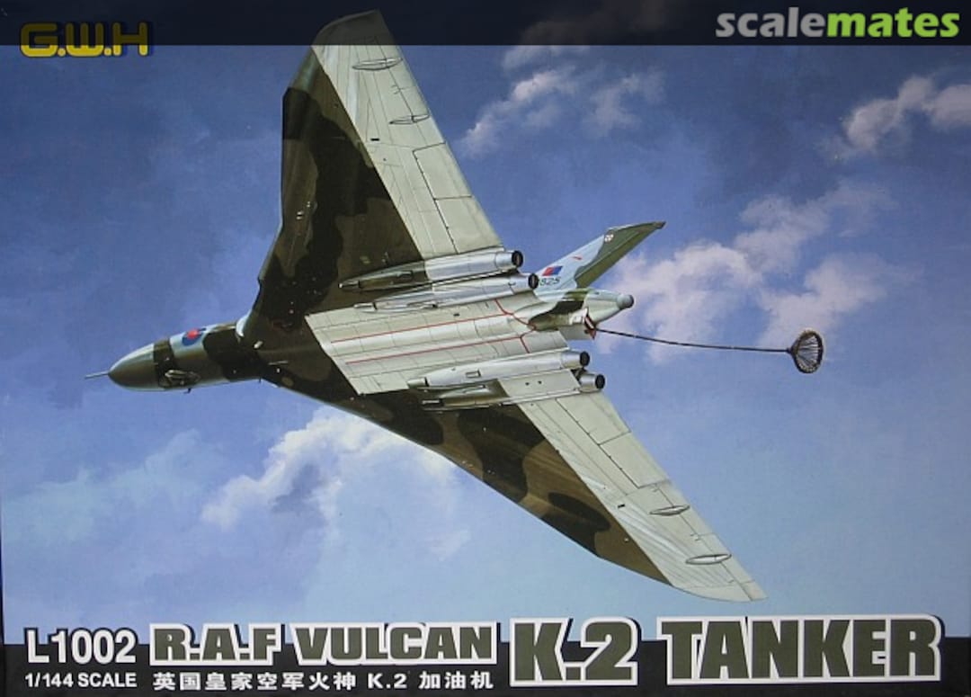 Boxart Vulcan K.2 Tanker L1002 Great Wall Hobby