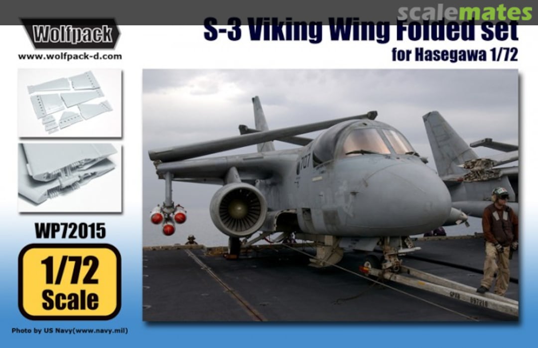 Boxart S-3 Viking Folding Wing Set WP72015 Wolfpack