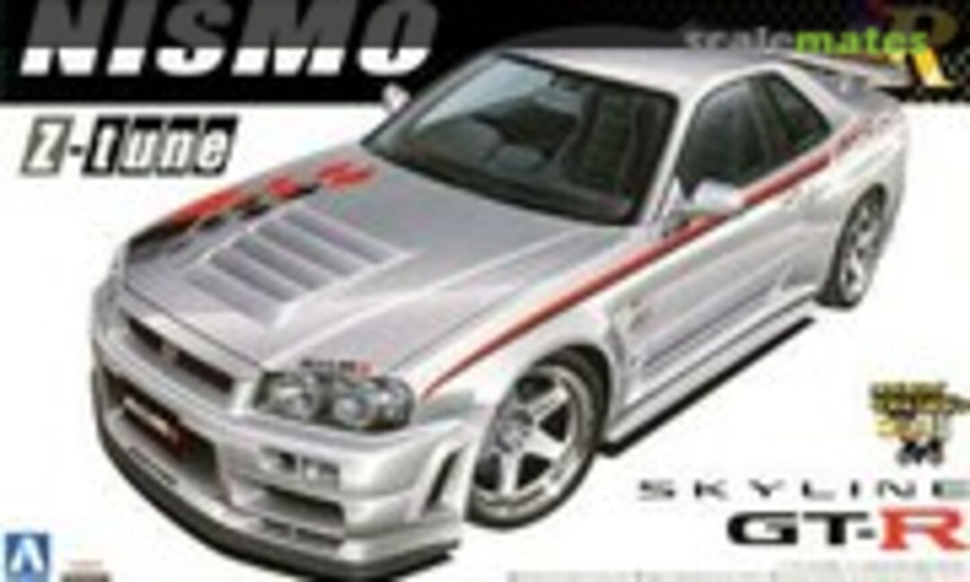 1:24 Nismo Z-Tune R34 Skyline GT-R (Aoshima 043509)