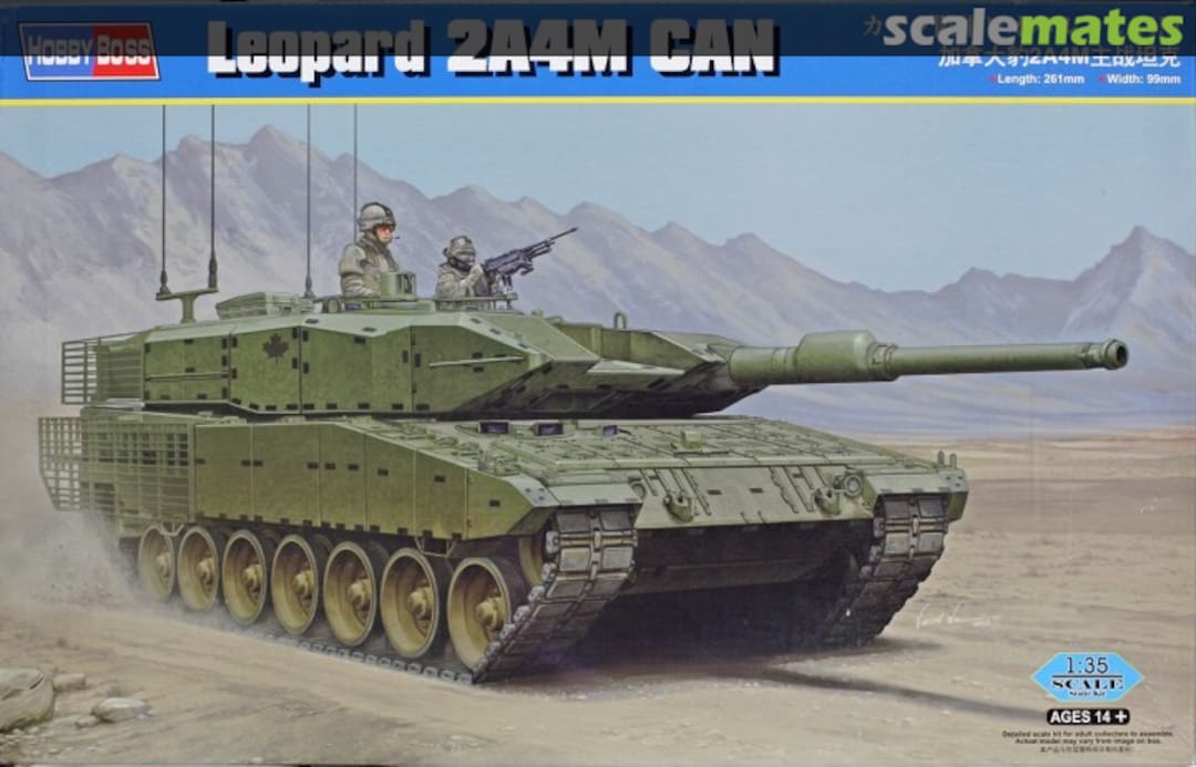 Boxart Leopard 2A4M 83867 HobbyBoss