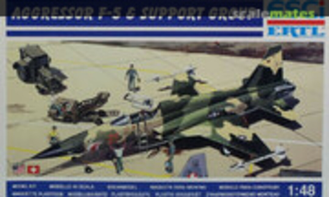 1:48 Aggressor F-5 &amp; Support Group (ESCI/ERTL 4079)