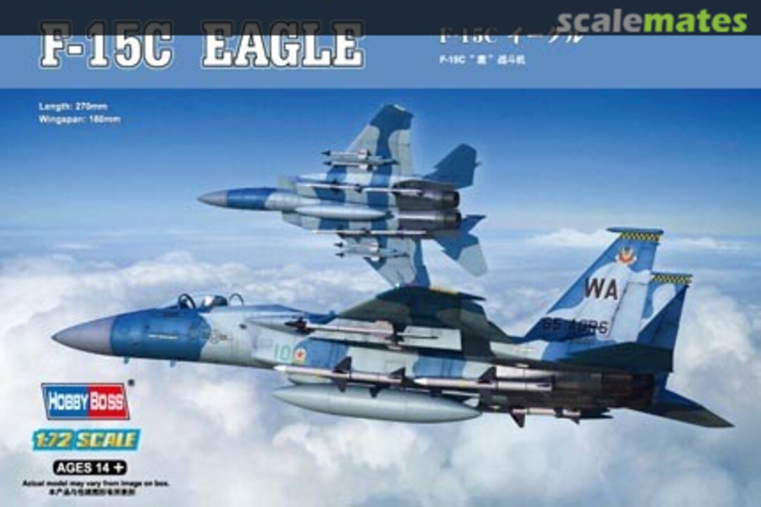 Boxart F-15C Eagle 80270 HobbyBoss