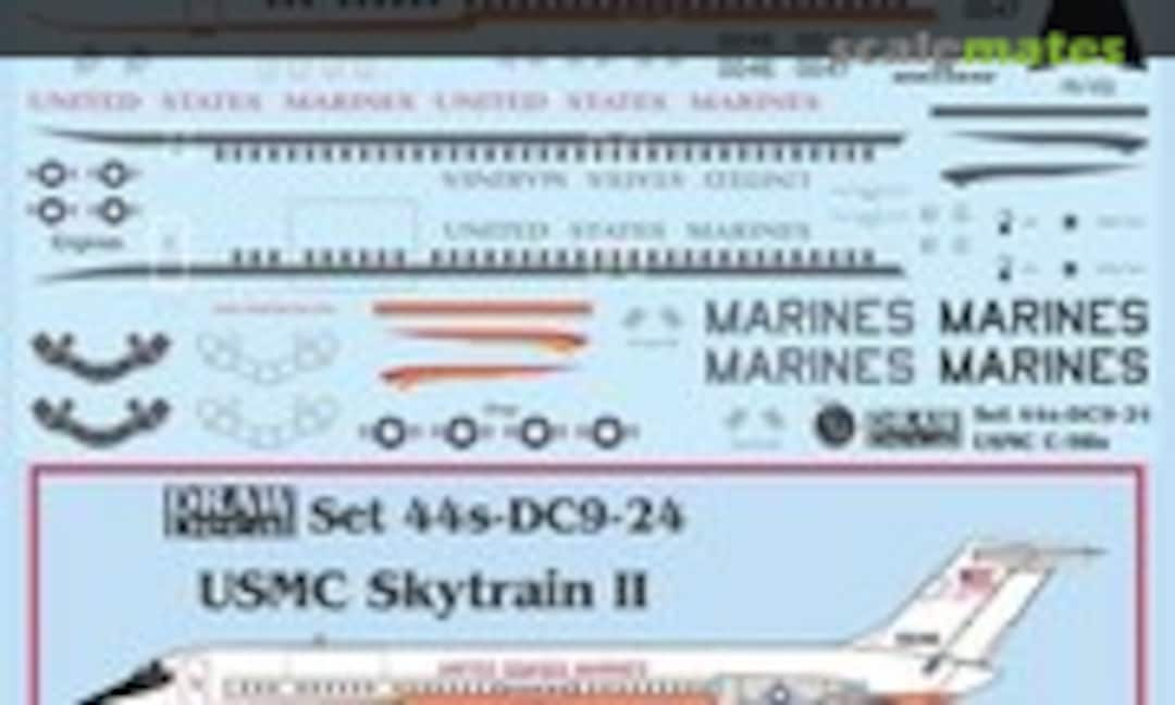 1:144 USMC C-9B Skytrain II (Draw Decal 44-DC9-24)