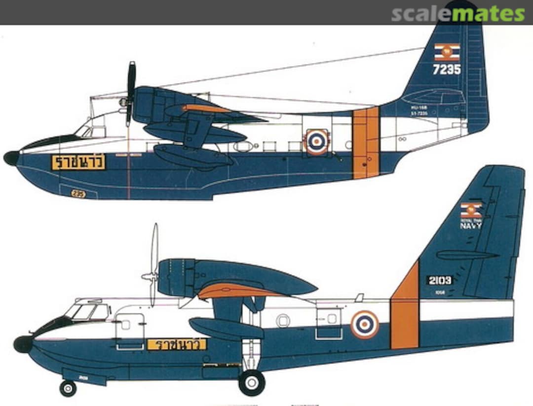 Boxart HU-16B & CL-215 72004 Siam Scale