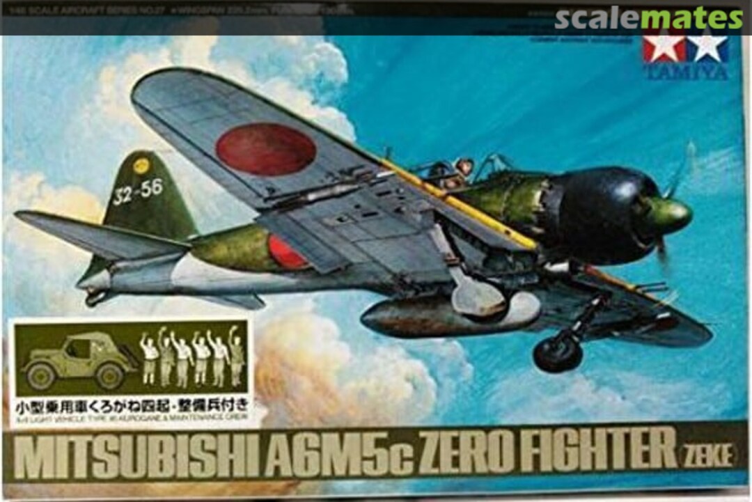 Boxart Mitsubishi A6M5c Zero Fighter (Zeke) 89760 Tamiya