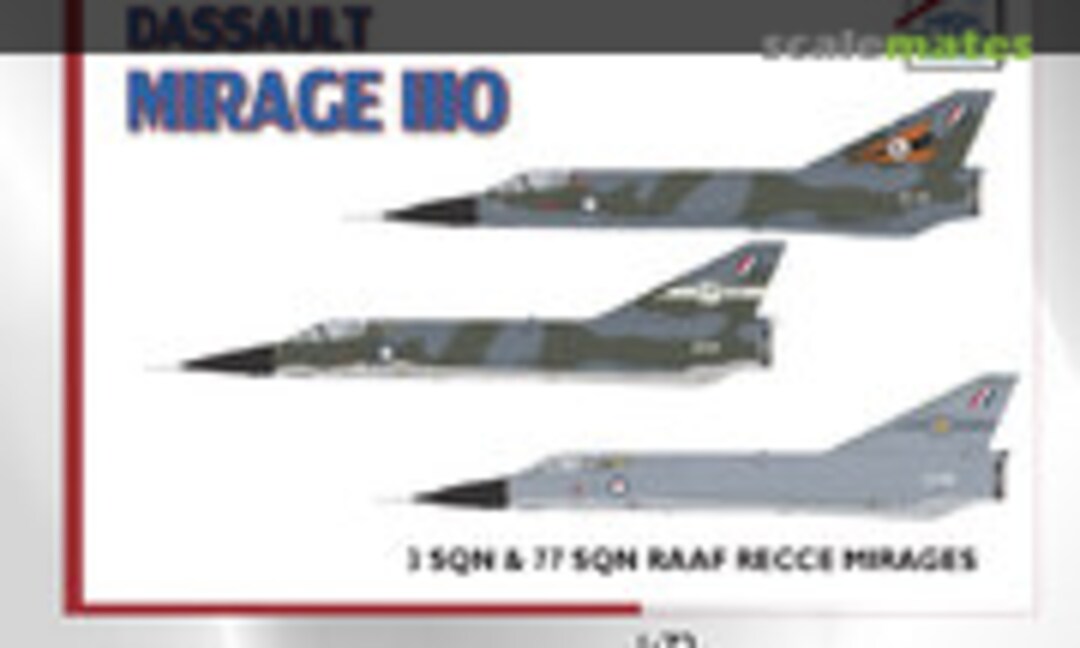 1:72 Dassault Mirage IIIO RAAF 3 &amp; 77 SQN Recce (High Planes Models HPK072112)