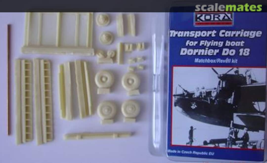 Boxart Dornier Do18 Transport carriage c7215 Kora Models