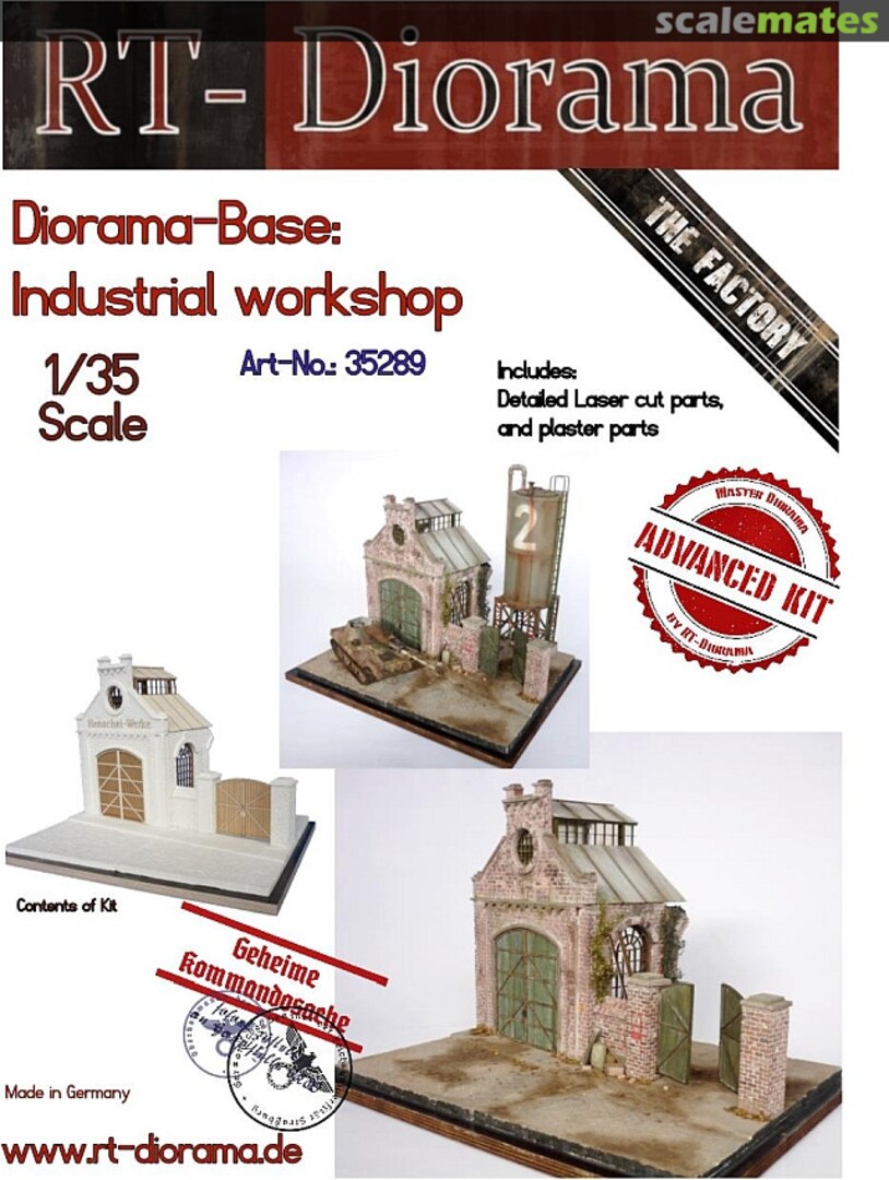 Boxart Diorama-Base: Industrial Workshop 35289 RT-Diorama