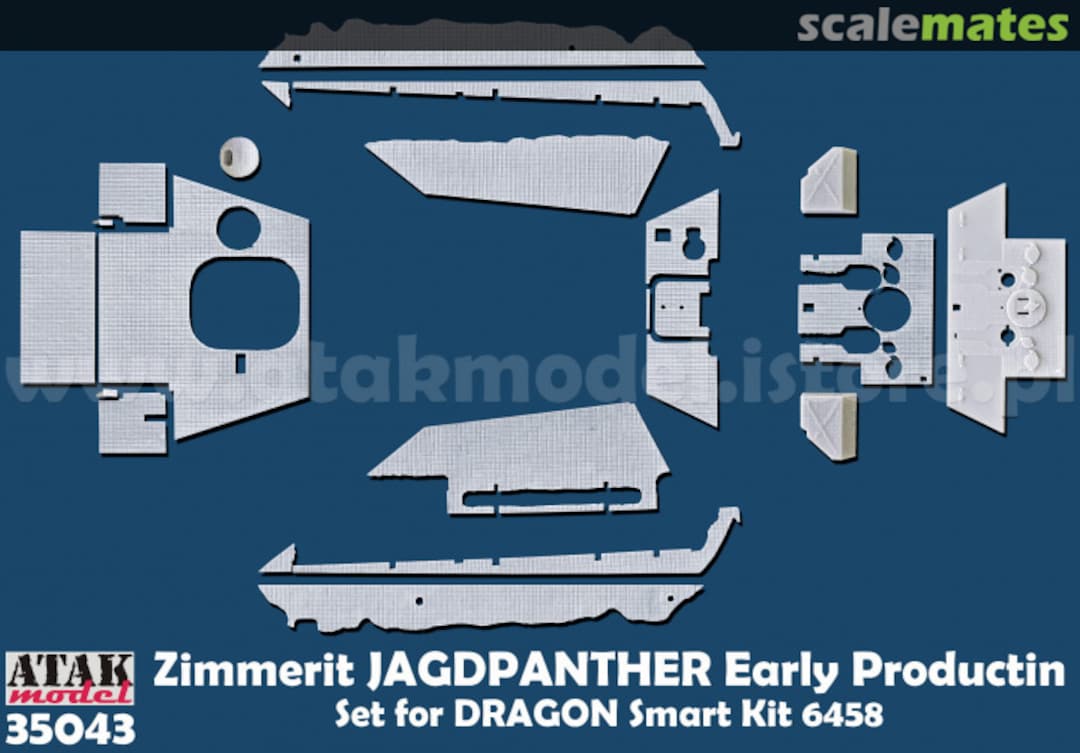 Boxart ZIMMERIT JAGDPANTHER Early Version 35043 Atak Model