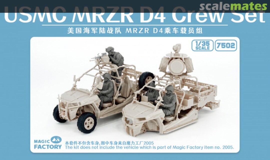 Boxart MRZR D4 Crew Set 7502 Magic Factory