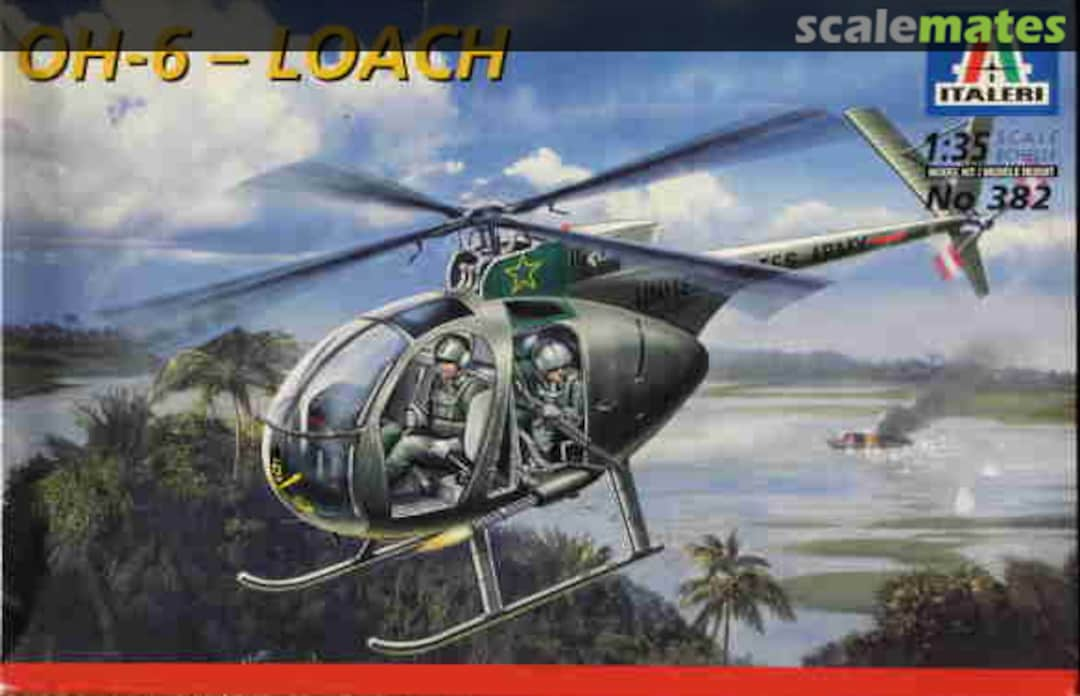 Boxart OH-6 Loach 382 Italeri