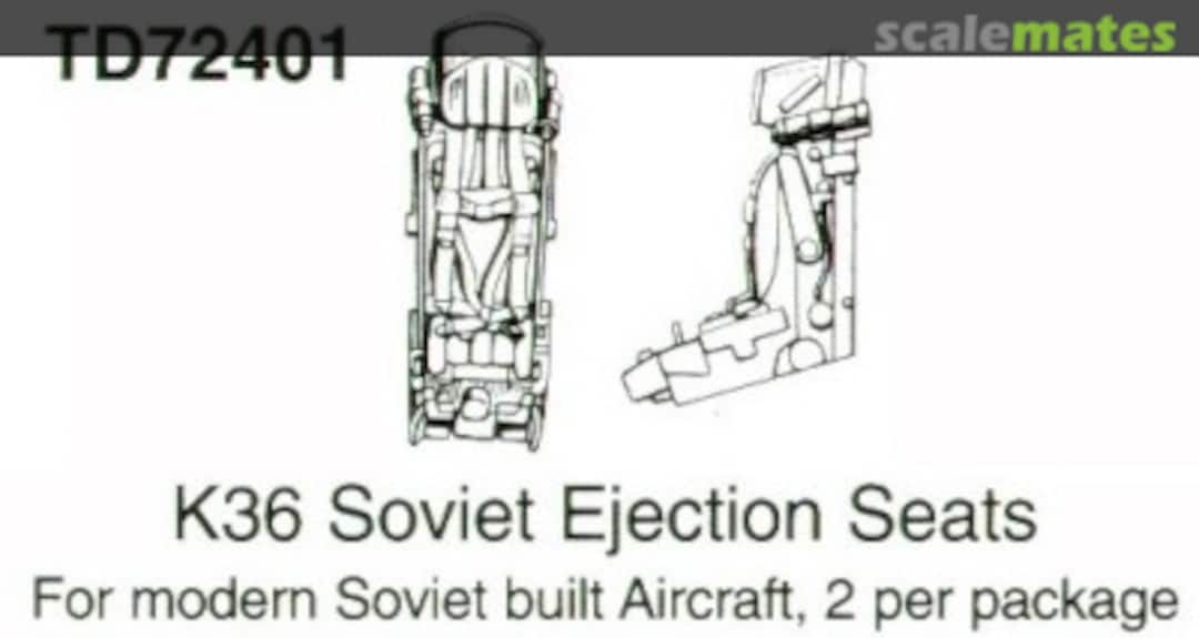 Boxart K-36 Soviet Ejection Seats 72401 True Details