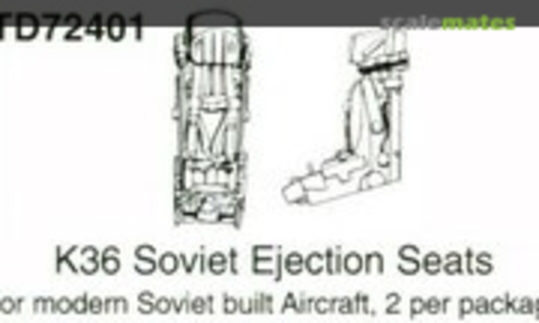 1:72 K-36 Soviet Ejection Seats (True Details 72401)